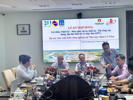 Industrial Gas Production at Dam Ca Mau Plant